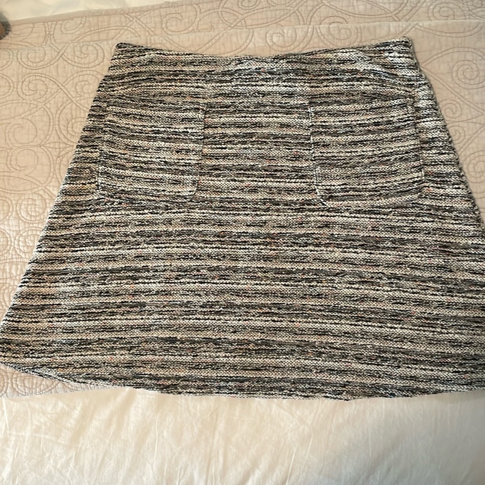 Loft Tweed Skirt Size M